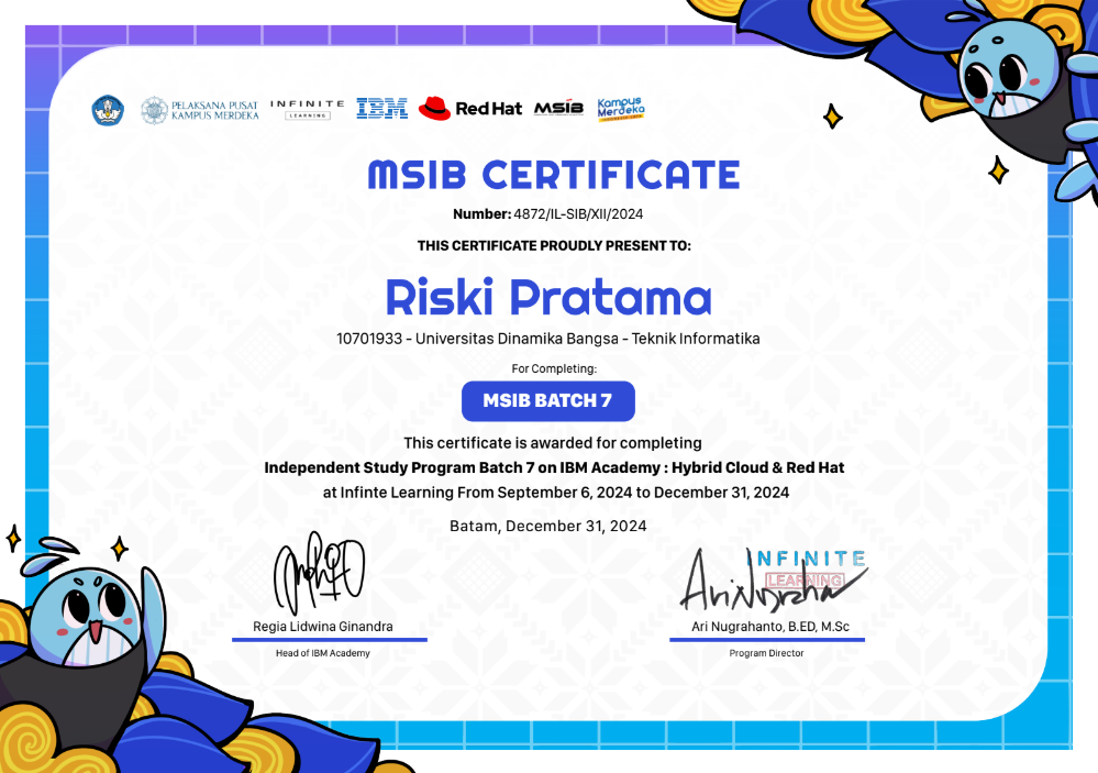 Certificate 6